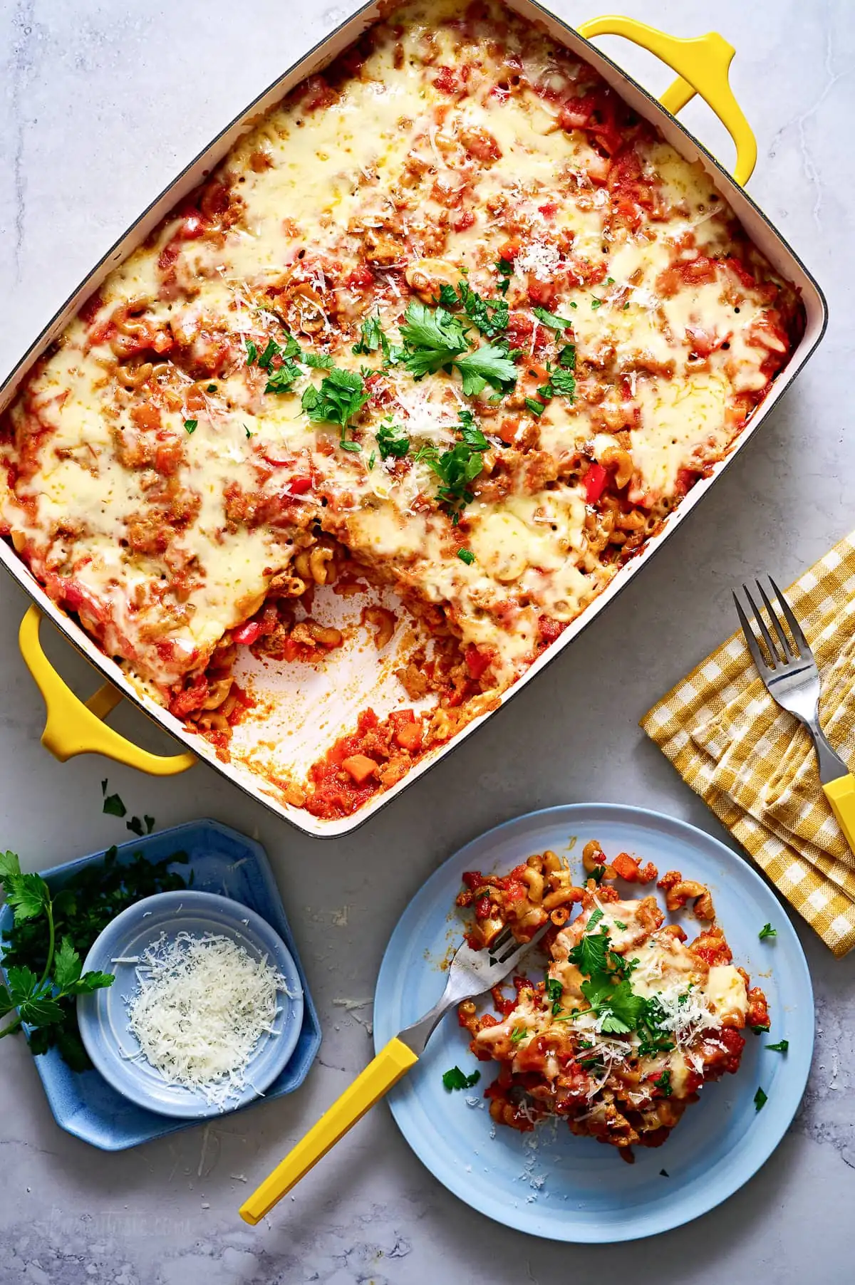 Easy No-Boil Turkey Macaroni Casserole Recipe