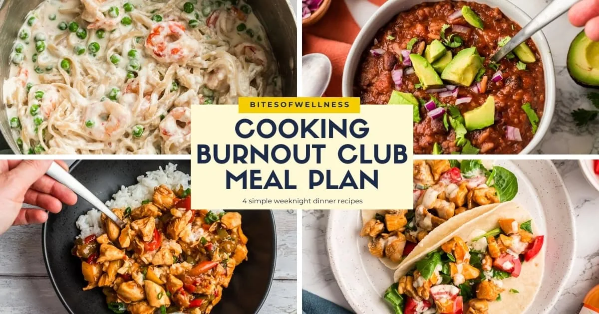 Stress-Free Weekly Meal Plan for Burnout